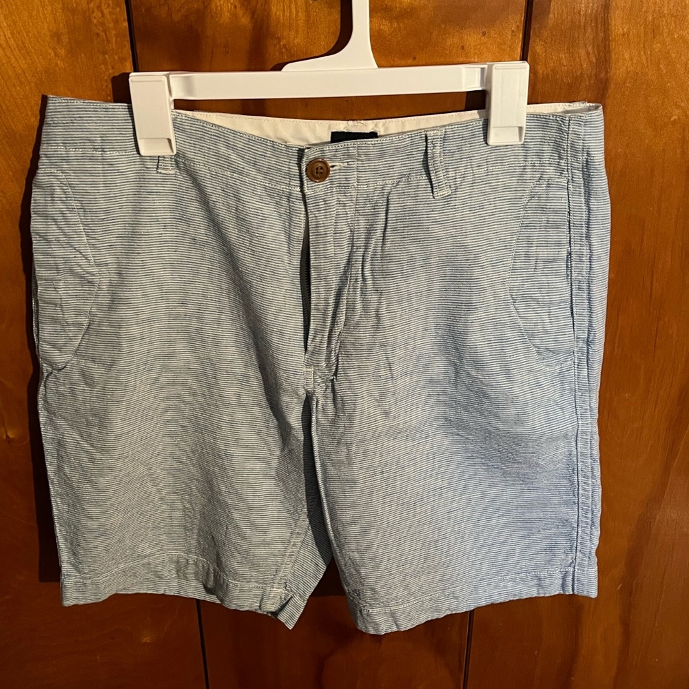 J. Crew Striped Blue Shorts